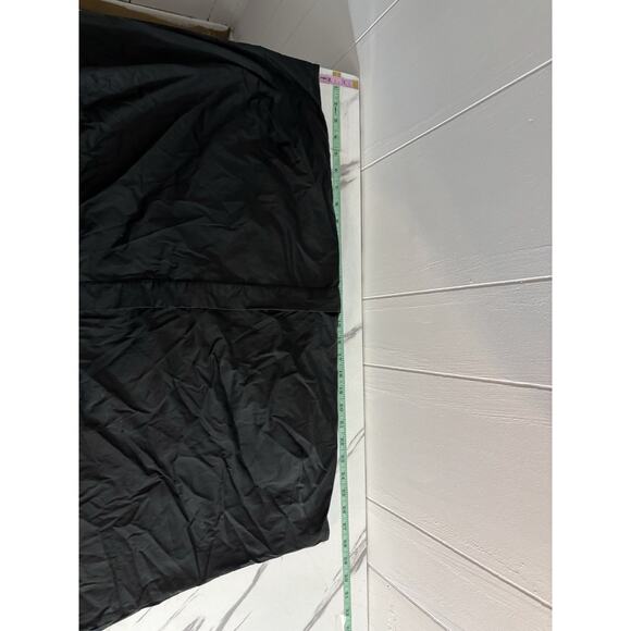 Eloquii Plus Sz 24 Black Button Up Open Sides Capsule Midi Dress Open Back - Picture 8 of 8